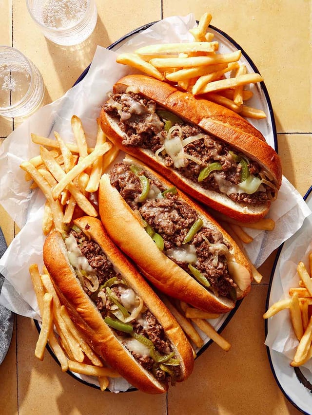 Lunch Philly Steak.