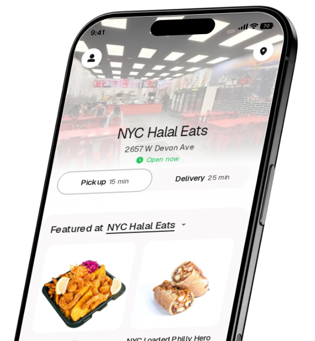 NYC Halal Eats app preview