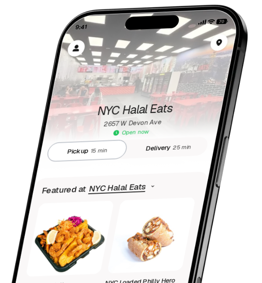 NYC Halal Eats app preview