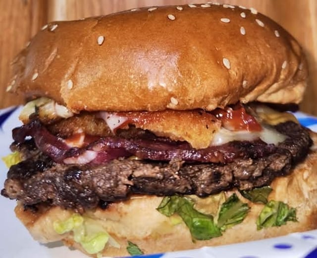 Blazin Burger.