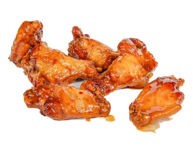 6 Piece Saucy Wings.