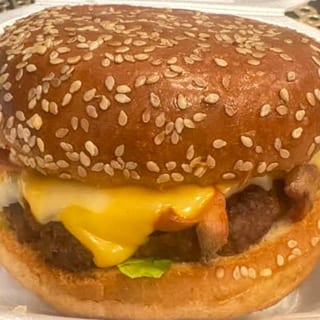 Mushroom & swiss Burger